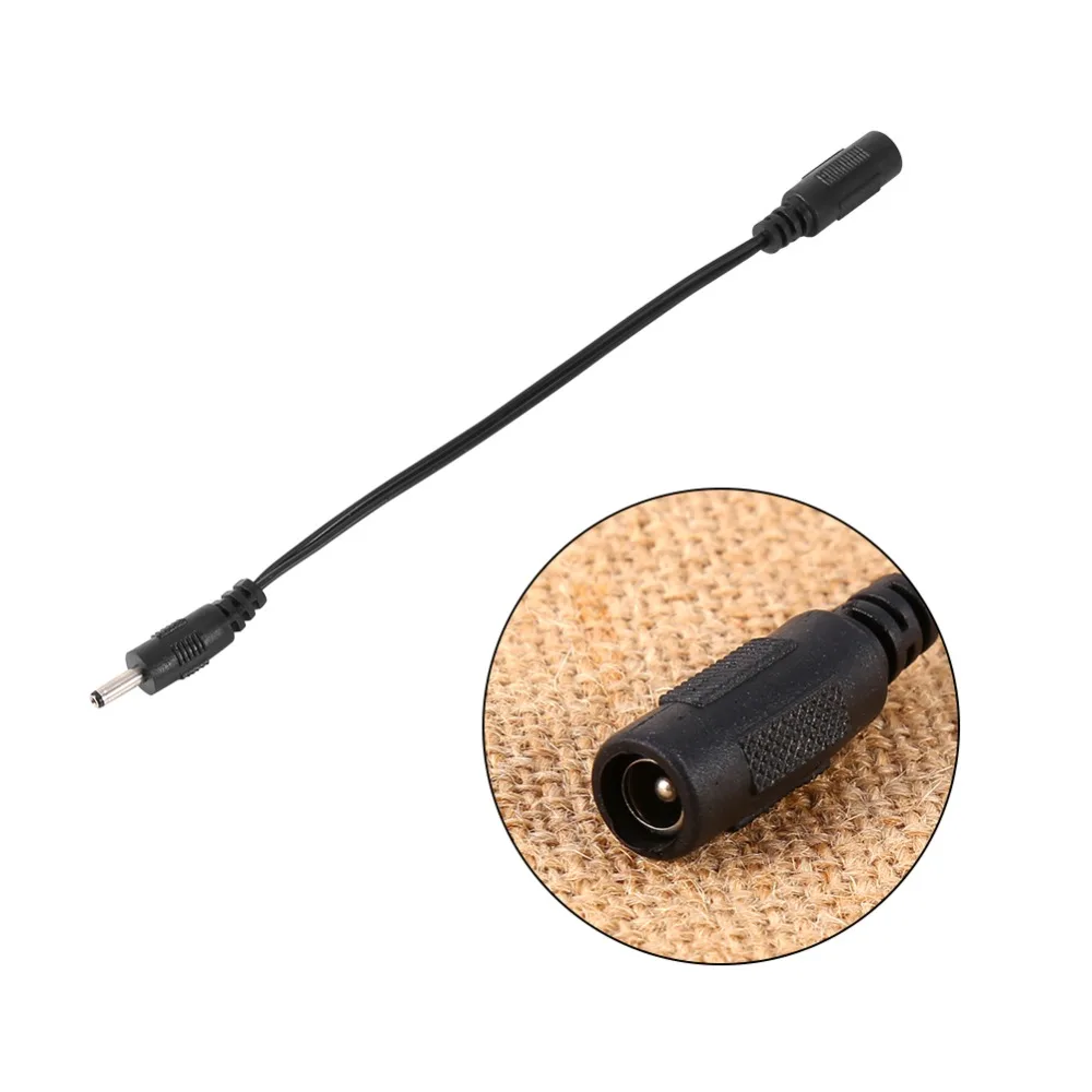 10 Pezzi Connettore DC 3.5x1.35 Mm Ad Angolo Retto 90° - Pigtail Estremità Aperta Per Riparazione Cavi