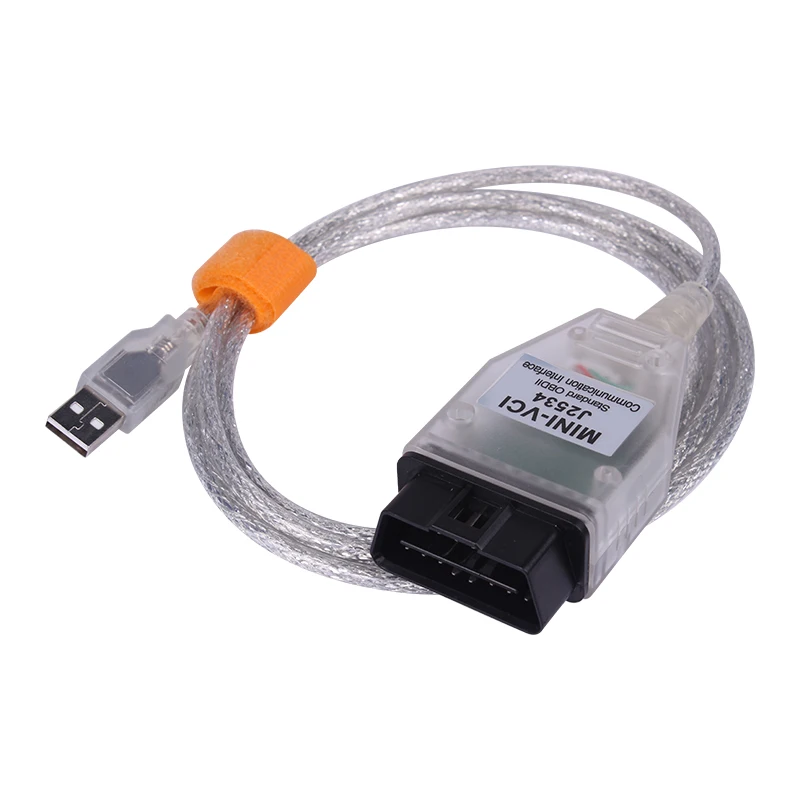 OBD2 V13.00.022 версия MINI VCI интерфейс для TOYOTA TIS Techstream mini-vci FT232RL чип J2534 OBDII OBD2 диагностический инструмент