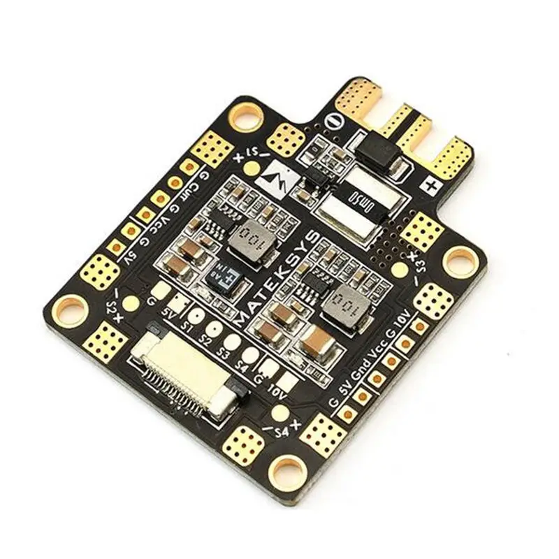 

High Quality Matek FCHUB-6S Hub Power Distribution Board 5V & 12V BEC Built-in 184A Current Sensor For RC Multicopter