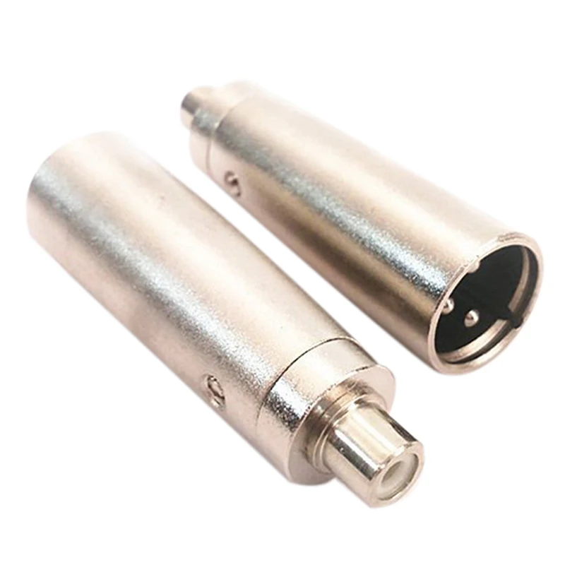 3 контактный XLR штекер RCA Женский аудио разъем адаптера применяется на усилитель
