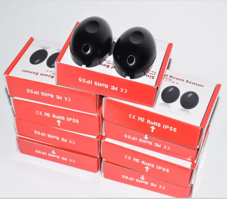 Peças por Pacote Sensor de Fotocélula para Portas Automáticas de Segurança e Portão de Garagem Wired Infrared Abridores 10 m 12vac – dc