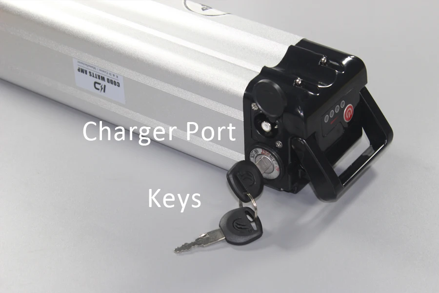 Sale silver fish 36V 20AH Ebike Lithium ion Battery Free EU US Duty tax shipping 5