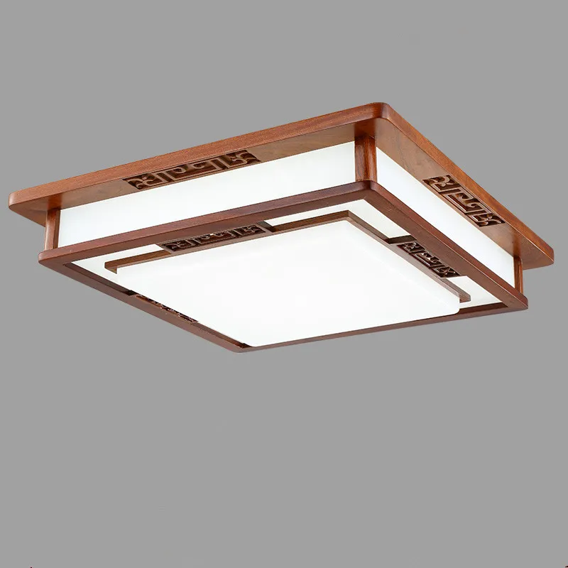 Comparer les prix sur ceiling lamp wood online shopping ... Bois Créatif plafond