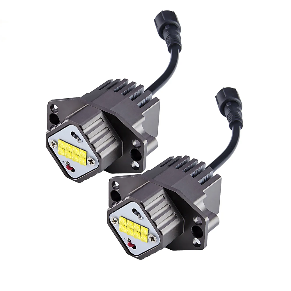 flytop LED Marker Angel Eyes 2*80W 160W for CREE LED Chips 2 Pieces(1 Set) XENON White 7000K for BMW E90 E91 flytop LED Marker Angel Eyes 2*80W 160W for CREE LED Chips 2 Pieces(1 Set) XENON White 7000K for BMW E90 E91