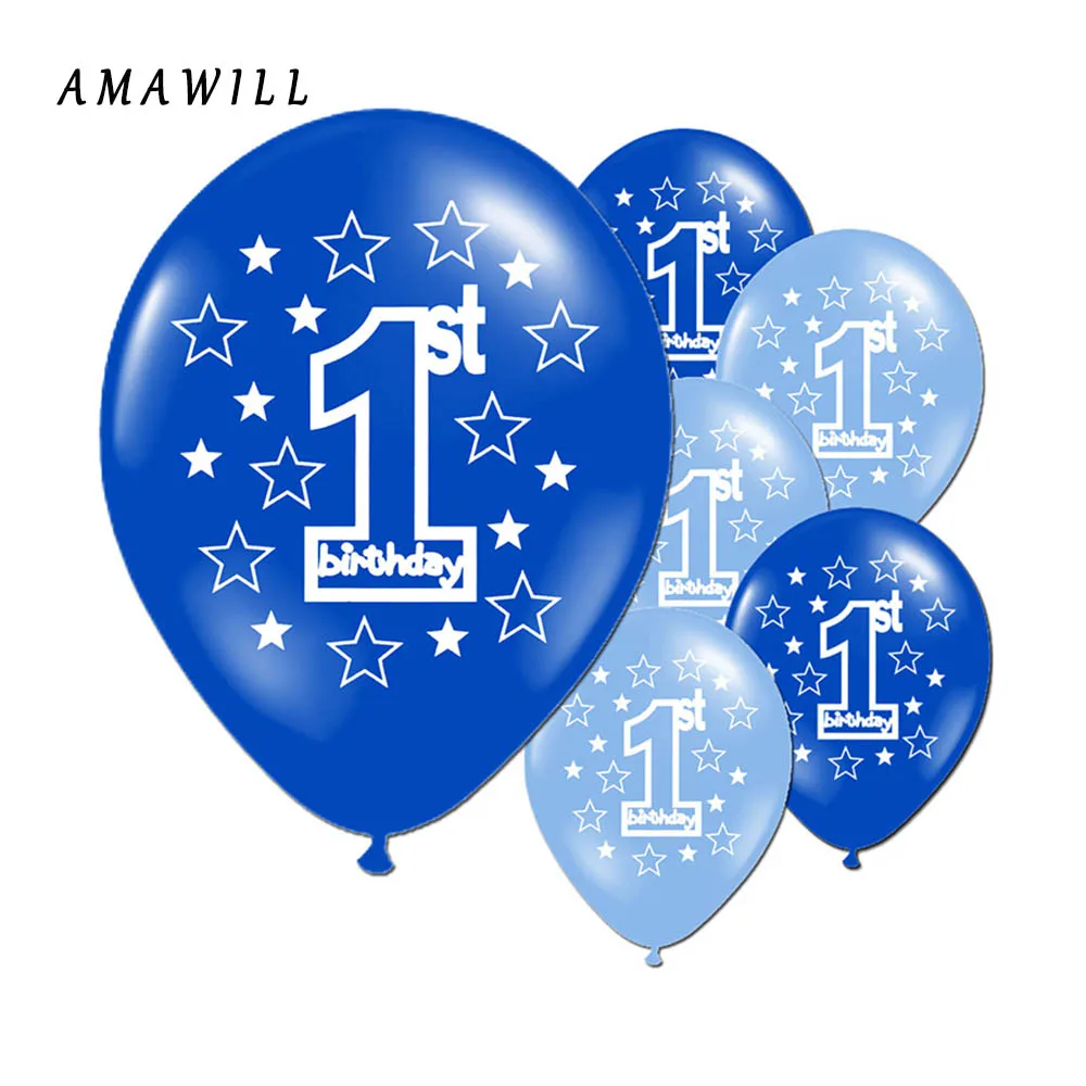 20pcs 1st Birthday Balloon Lettering Happy Birthday