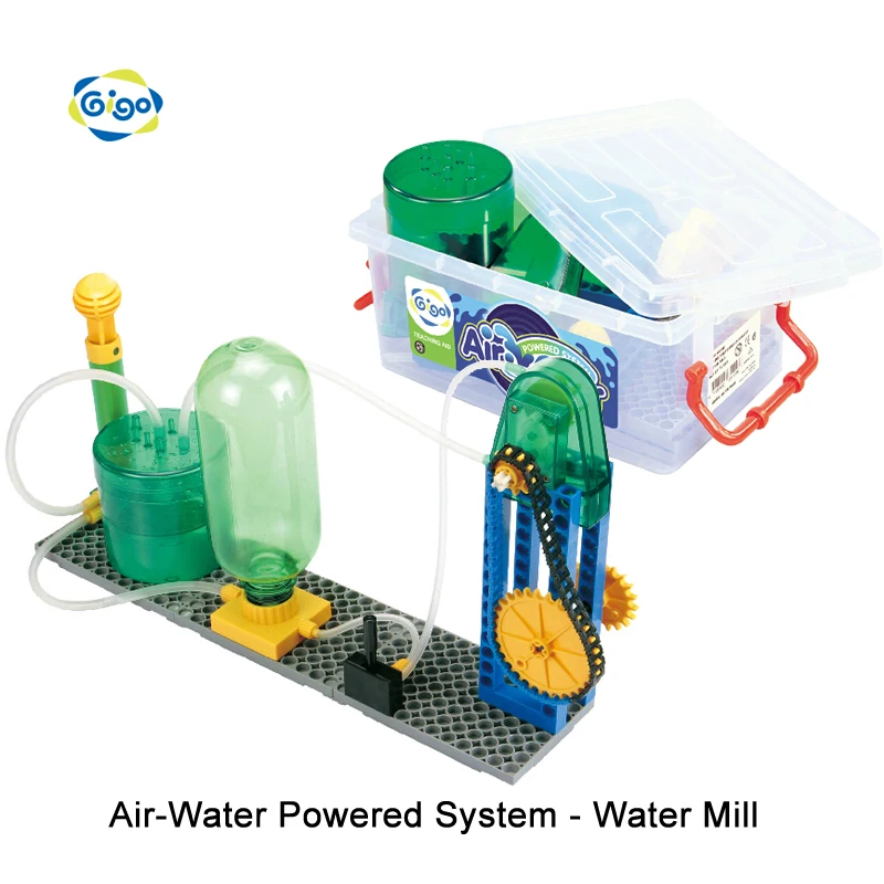 Gigo Air Water Powered System Water Mill 81PCS Interesting Science