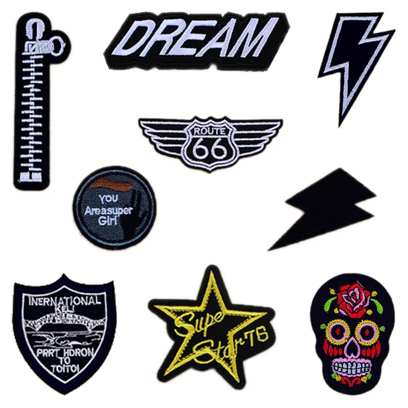 Buy 1 PC Patches for Clothing British Style Fashion