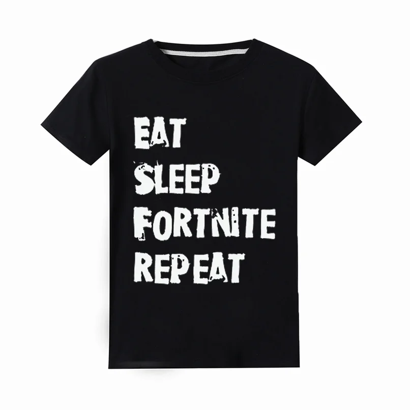 

2019New Roblox Game Kids T Shirt Boys T-shirt Battle Royale Boys Clothes Girls Tops fortnight Camiseta Children T Shirts Fashion