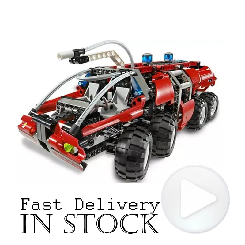 

LEPIN 20042 Rescue Truck Technic Model Building Blocks Bricks Toys Enlighten For Boys oyuncak 0 Compatible with legoINGly 8454