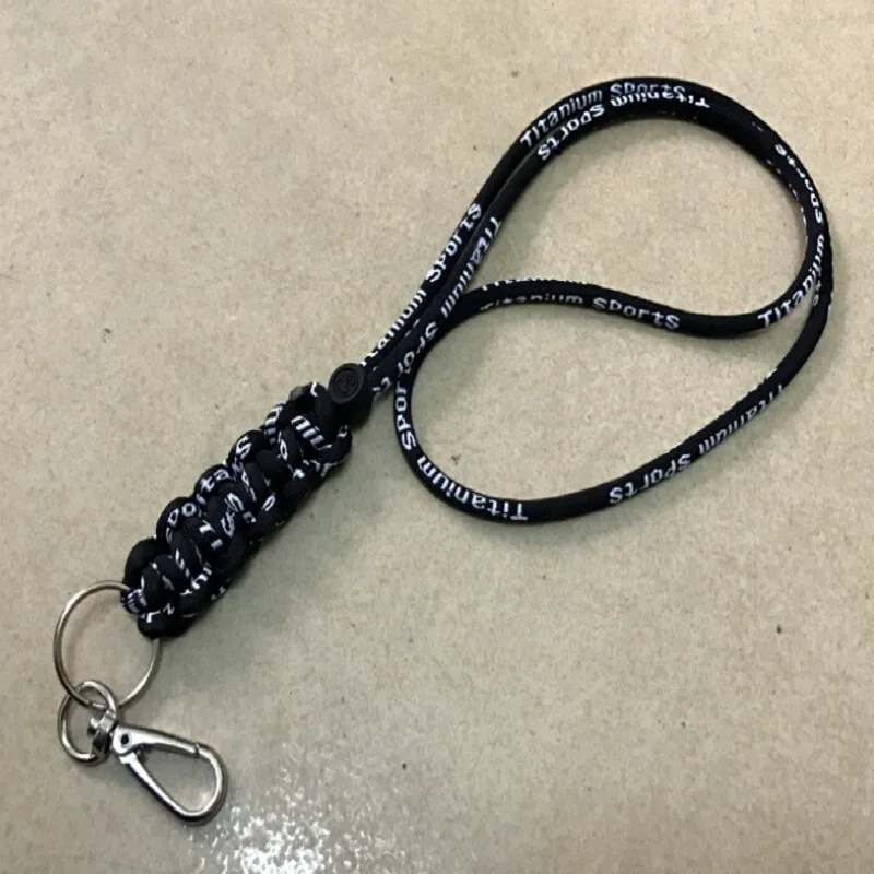 Lanyard in neck with claw clasp braided rope Holder for Key Chainsin