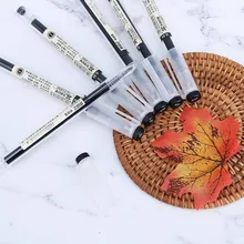 New Hot 0.35mm 3 pcs Caneta Gel Estilo Simples Suave Caneta de Tinta Preta Caneta Maker Ferramenta de Escrita Escola Escritório fornecimento de Presentes