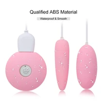 20 Speeds USB Mini Bullet Vibrator Masturbator Remote Control Clitoris Stimulator Double Vibrating Eggs Sex Toys For Men Women