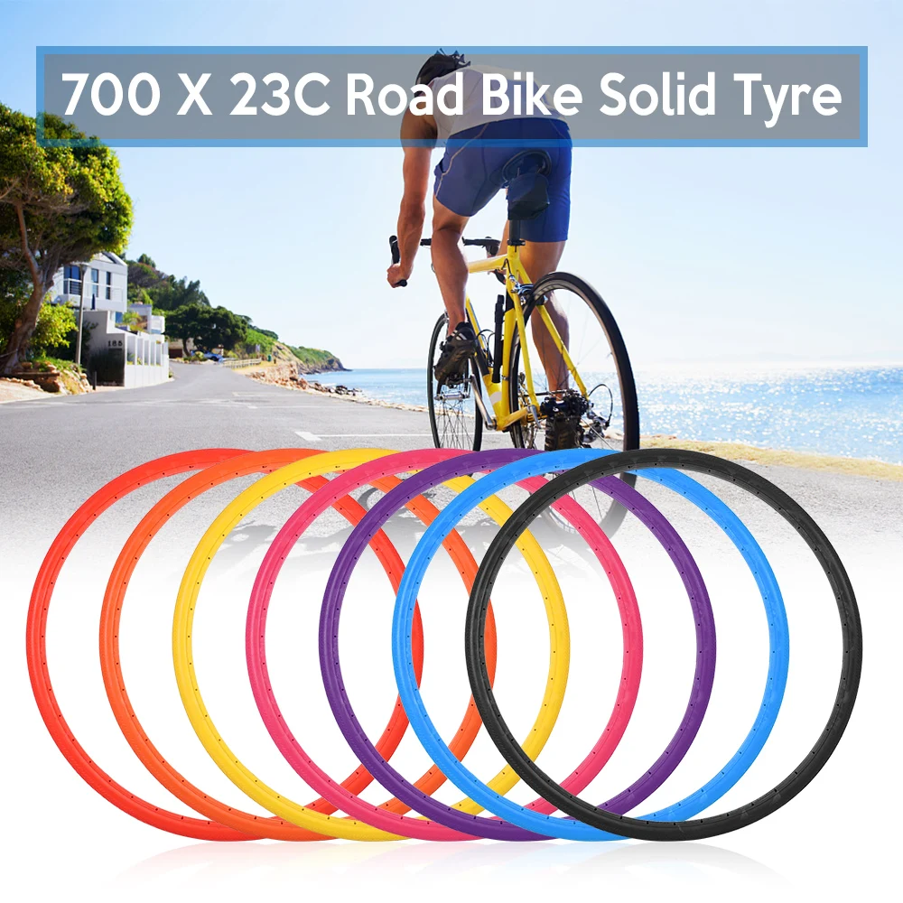 solid bicycle tires