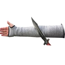 Анти-вырезанный рукав Топ резки Открытый самообороны руки защитный нож перчатки устойчивые к порезам рукав