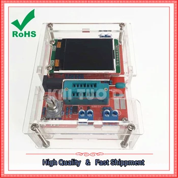 

GM328 transistor tester frequency measurement instrument PWM square wave LCR table voltmeter full color graphics x-210g