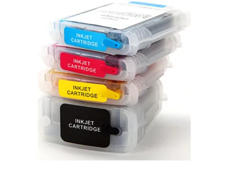 (4 PCS ) refillable 4color ink cartridge for HP 11 use For HP Business Inkjet 1000/1100/1100d
