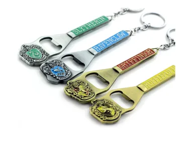 

Free Shipping 5pcs on sale school badge bottle opener giveaways souvenir Key chain gift for guests