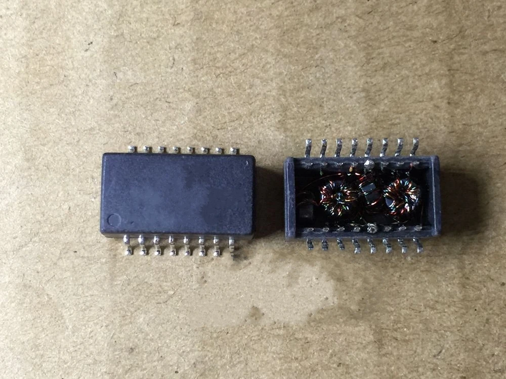 

1pcs/lot TS21CHF TS21C HF MON-16 10/100 BASE-T ETHERNET ISOLATION TRANSFORMER