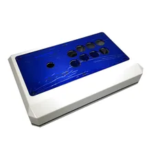 Cdragon аркадная палка металлический панельный чехол Замена DIY прозрачный синий аркадный джойстик ручка аркадная игра набор прочная конструкция