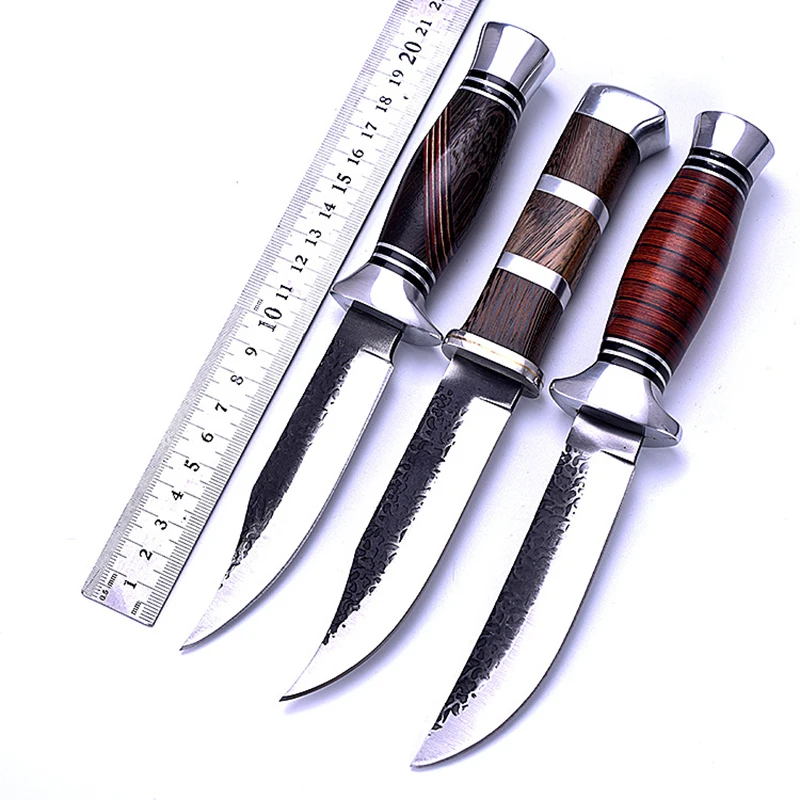 

CS COLD Fixed 57HRC Steel 5Cr15 Blade Knife Outdoor Hunting Tactical Survival Camping Knives EDC Tools Three Swords with Sheath