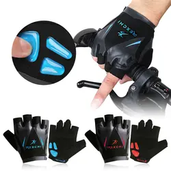 Перчатки для езды на велосипеде с половинным пальцем противоскользящие перчатки «MTB» дышащие велосипедные перчатки для мужчин и женщин