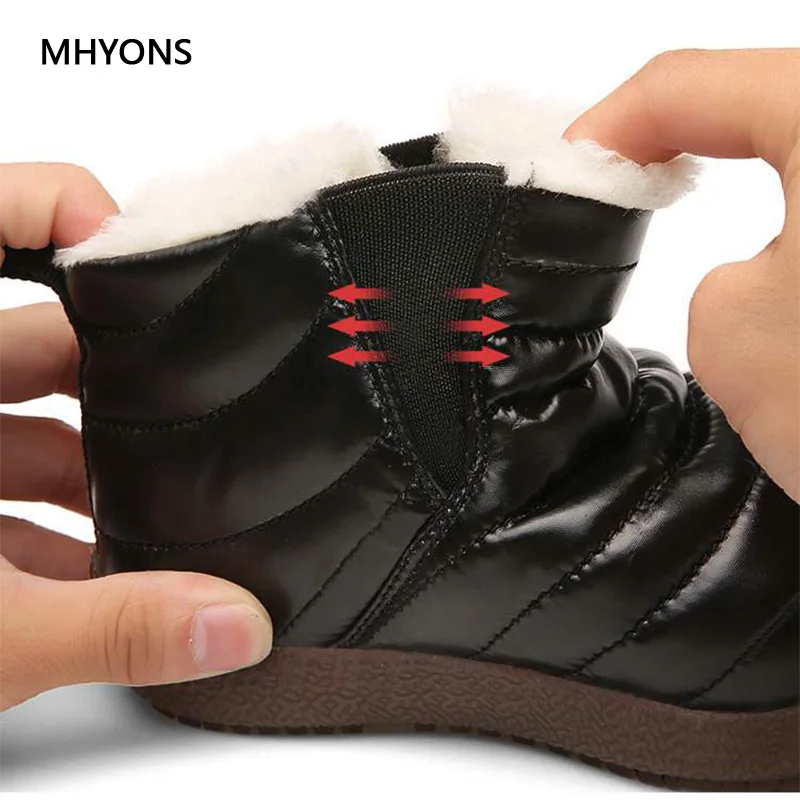 NEW Girls Leather Boots Boys Shoes Autumn Winter PU Leather Children Boots Fashion Toddler Kids Shoes Warm Winter Boots