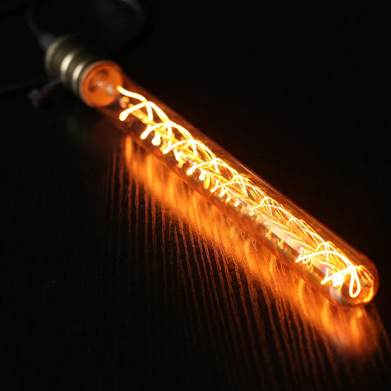 AKDSteel Edison Bulb E27 8W Filament Luminaria Tubular Nostalgic Filament Incandescent Antique Light Bulb Home Lamp Lamparas AKDSteel Edison Bulb E27 8W Filament Luminaria Tubular Nostalgic Filament Incandescent Antique Light Bulb Home Lamp Lamparas