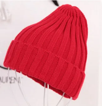 Шапки Бесплатная доставка 2018 Новая модная зимняя качественная акриловая шапка вязаная шапка заостренная шапка для женщин/дам 19 цветов