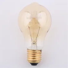 Ретро лампа A19 Винтаж Эдисон лампа E27 лампа накаливания 110 v 220 v 40 w лампы накаливания для кафе-бар ресторан colthes магазин