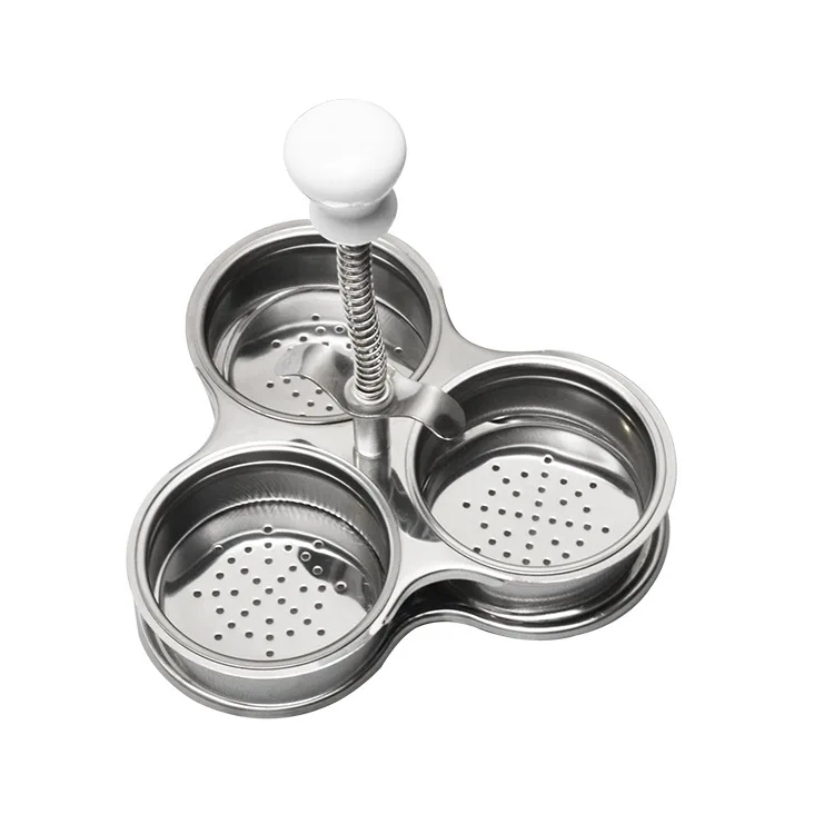 الفولاذ المقاوم للصدأ آلة طهي البيض على البخار البيض Egggies المطبخ أداة كما شوهد على التلفزيون المقلية حامل