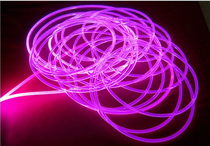 5meters 2.5mm side glow fiber optic lighting car fiber opticsin Optic