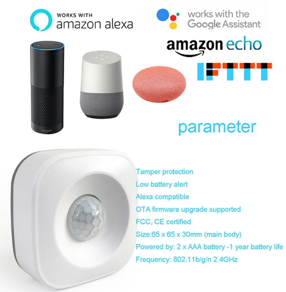 alexa compatible sensors