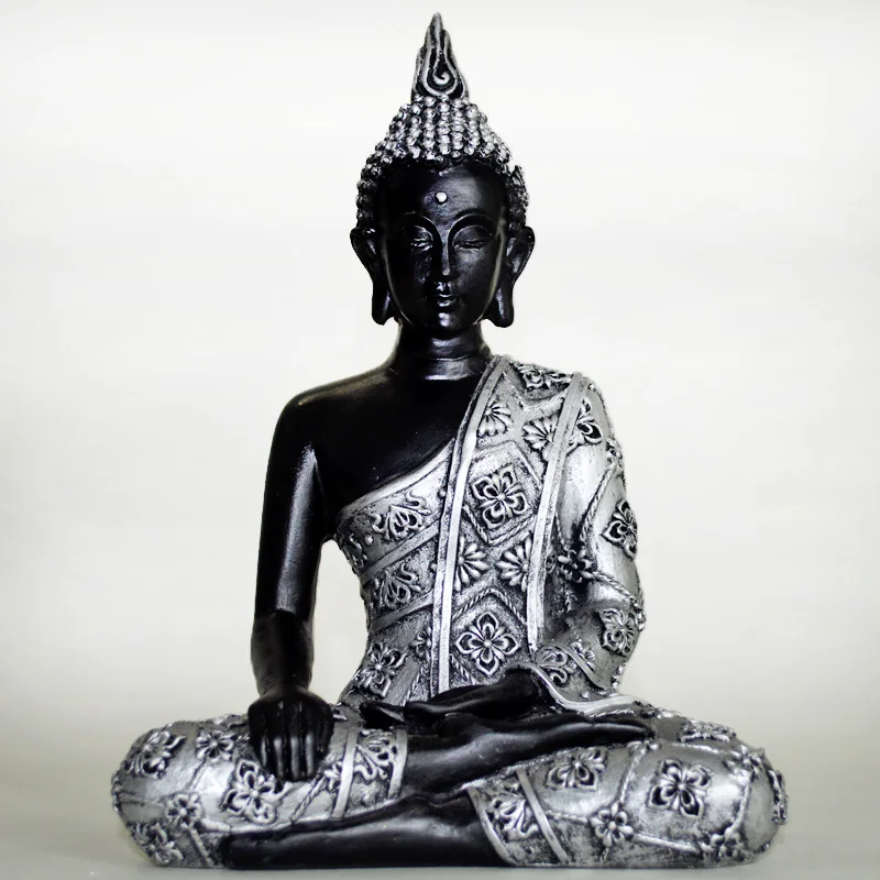 Thai Buddha Meditating Peace Harmony Statue | Дом и сад
