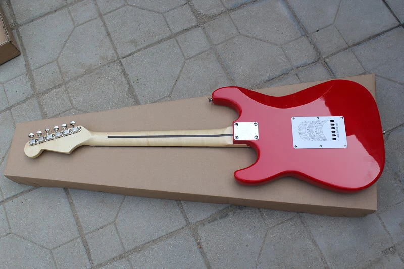 Фабрика магазин цветы ST палисандр гриф 6 строка Гитары Guitarra|guitarra f|electric guitarf guitar |