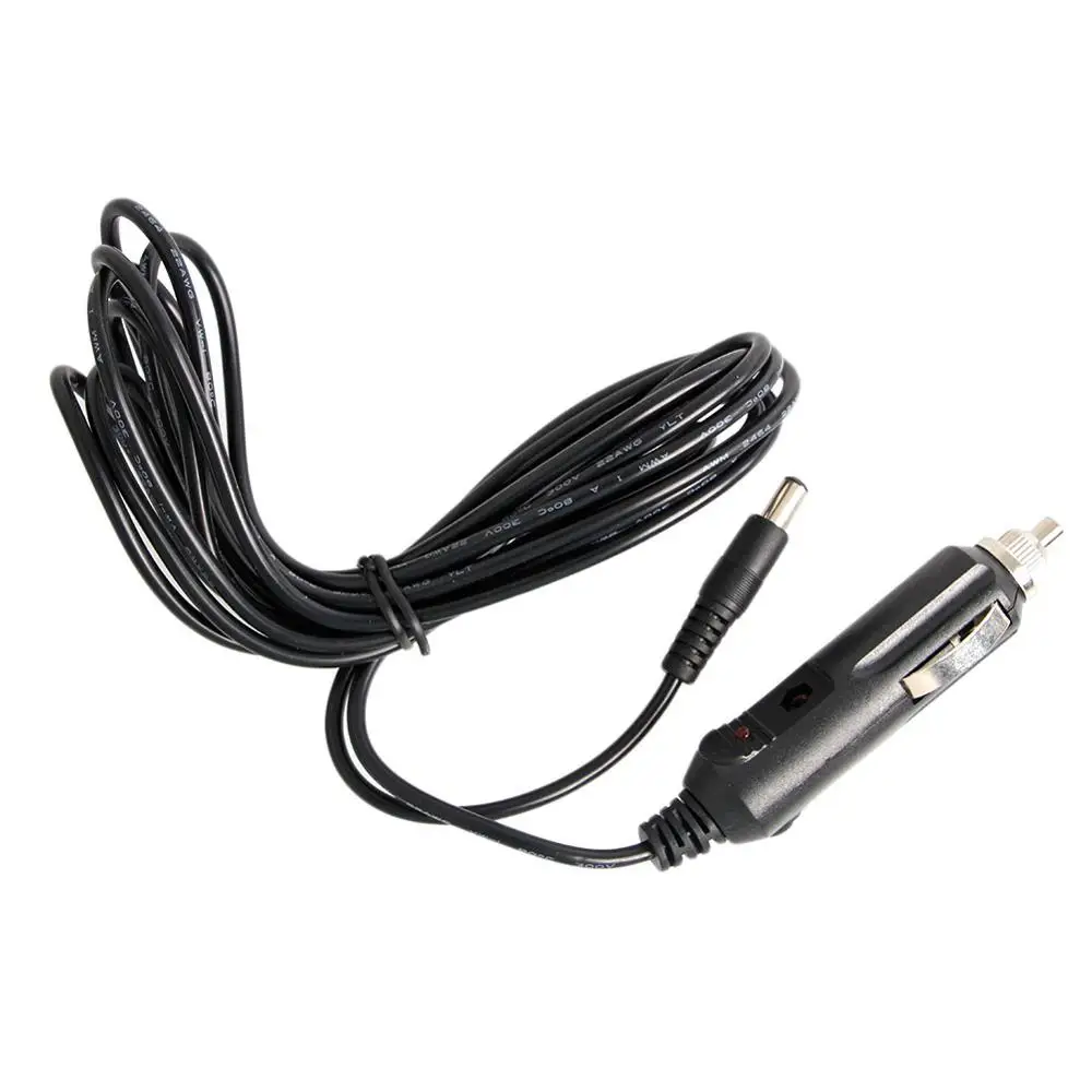 

3M 12V DC Car Cigarette Lighter Power Plug Cord Adapter Cable 5.5mm x 2.1mm