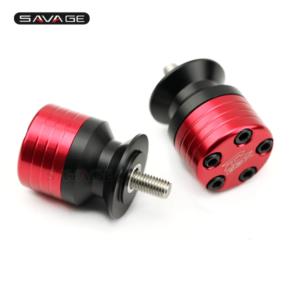 S  GSX-R LOGO Rear Swingarm Spools Protector (9)
