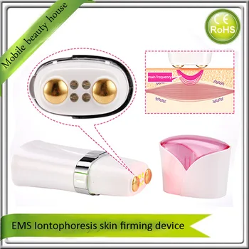 

Mini Travel Use EMS Collagen Stimulation Face Lifting Skin Tightenin Firming Red Led Light Photon Rejuvenation Beauty Device