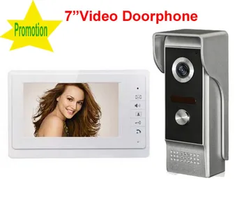 

XINSILU 2017 New Arrival Home security intercom system 4-wired night vision 7inch high resolution video door phone for villa 1V1