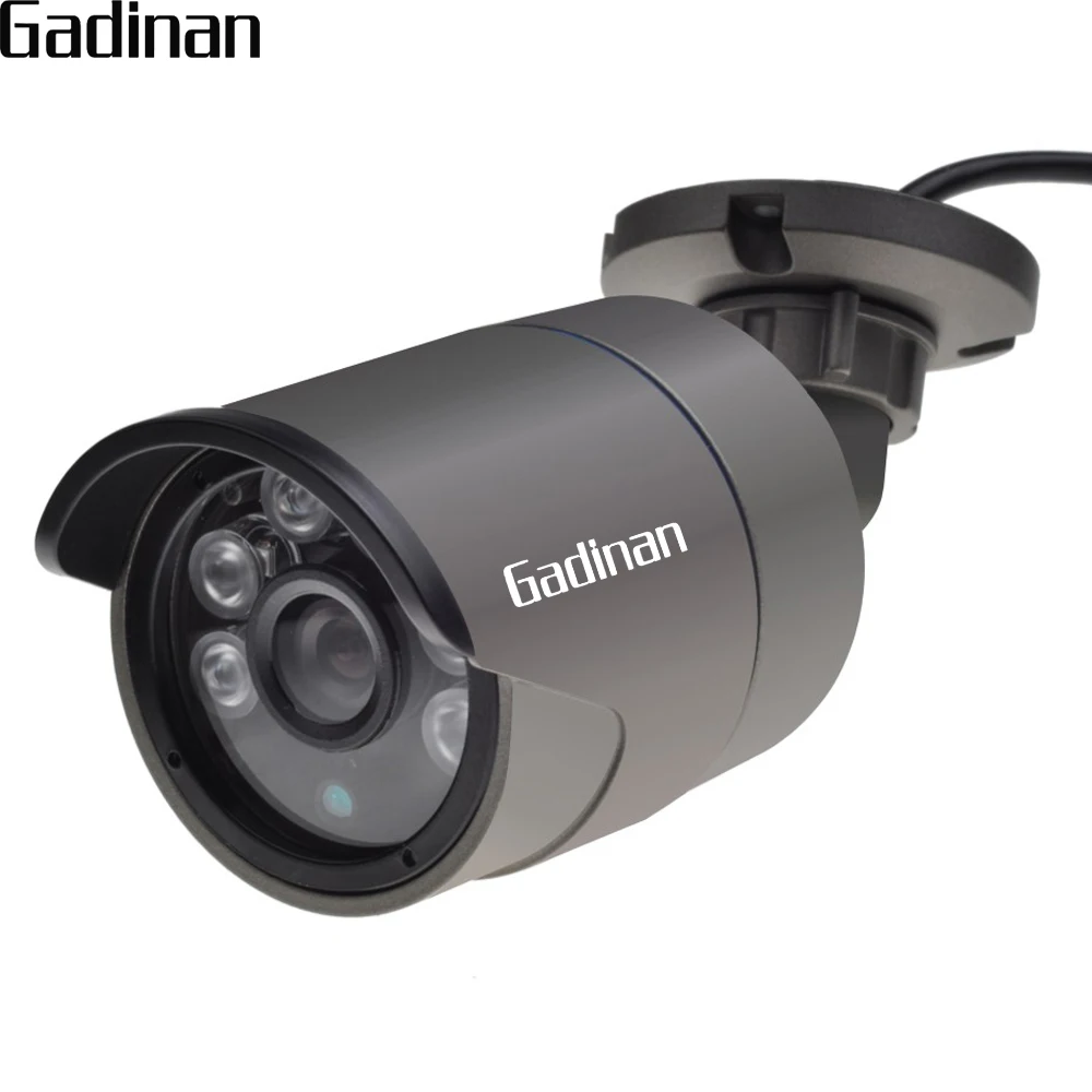 GADINAN аналог 960H 1000TVL CMOS сенсор 2,8 мм широкоугольная наружная CCTV камера металлическая пуля Водонепроницаемая IP67 камера безопасности