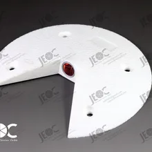 Белая пластиковая Призма заземления для Leica Trimble Topcon тотальная станция, половина дюйма