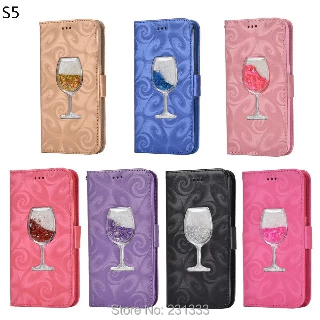 

Liquid Wallet Leather Case For Samsung Galaxy S8 Plus S5 S6 S7 EDGE A310 A510 J310 J510 J710 J5 J7 Stand TPU Card Cover 1pcs