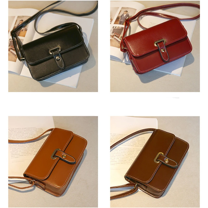 

2019 Fashion Light Brown women's Shoulder Bag Korean Version Diagonal Small Square Bag Trend Wild Crossbody Bags