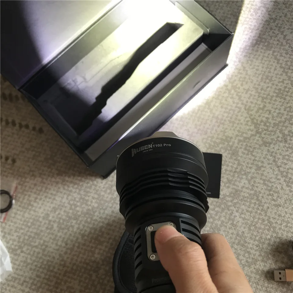 Wuben T102PRO 3500LM Cree XHP 70 LED flashlights Type C Charging ATR Technology Easy Carry High Power Flashlight (10)