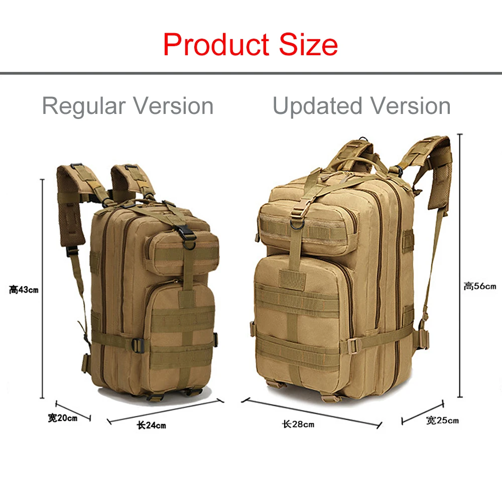 45L тактический рюкзак mochila Военная Тактическая Сумка militar походный рюкзак походная спортивная сумка Военная большая сумка
