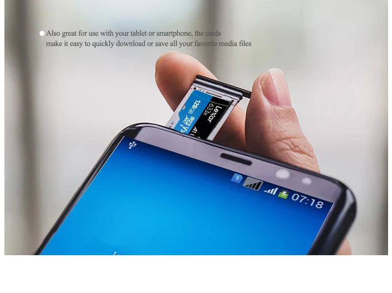 Lexar 633x оригинальную карту TF 512 ГБ A2 V30 Micro SD карты 256 ГБ 128 64BGB A1 U3 карта памяти класса 10 32GB U1 Макс 95 МБ/с. для телефона
