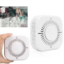 Беспроводной Автономный датчик задымления дыма 60 квадратных метров 10uA белый руководство пользователя 95% RH 6 m 85dB сигнализация