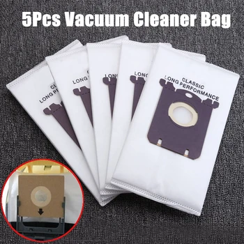 

5pcs Vacuum Cleaner Bags Filter Dust Bag Nonwovens For Philips Electrolux S-bag