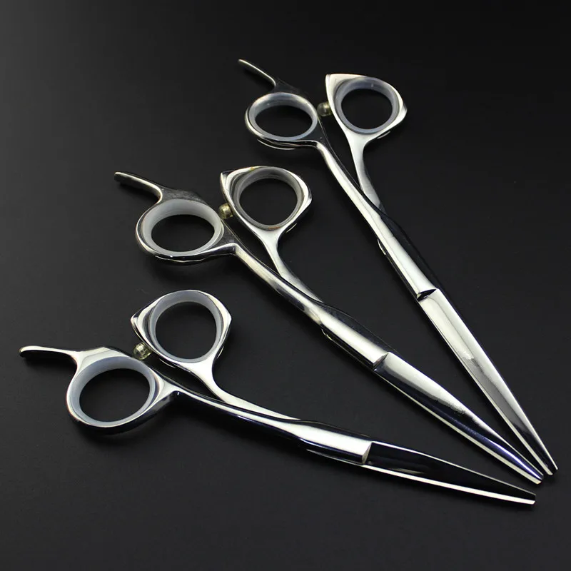 Professional Japan 440 Steel 5 5.5 6 Inch Sliver Hair Scissors Cutting