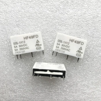 

10pcs/lot Relay HF49FD 005-1H12 New HF49FD-005-1H12 Normally Open 5VDC