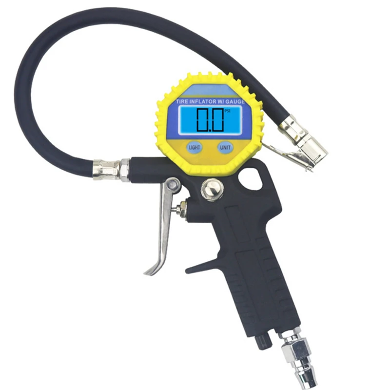 

Digital Tire Pressure Gauge For Inflated Deflated Tire Repair Tools Pressure Gun High Precision
